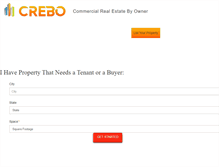 Tablet Screenshot of crebo.com